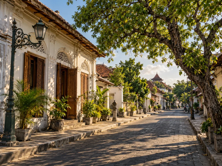 Through the streets